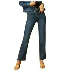 DL1961 Patti Straight High Rise Vintage 31” Jeans Womens 28 Blue